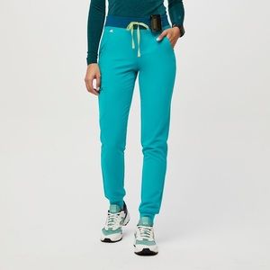 Teal Figs Zamora Jogger Scrubs